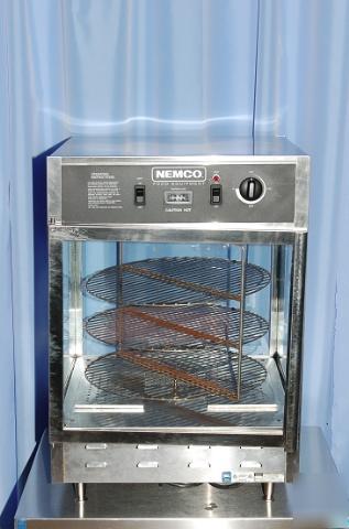 Nemco 3-shelf hot pizza/snack merchandiser, model J98