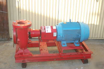 New -bell & gossett 40 hp centrifugal pump 1200 gpm-1510