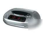 New conairâ„¢ cd alarm clock radio