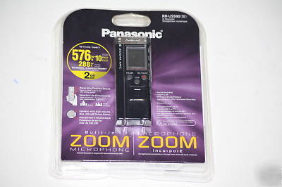 New panasonic rr-US590 digital voice recorder brand 