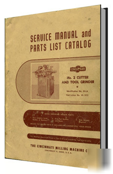 Cincinnati no. 2 tool & cutter grinder - model om