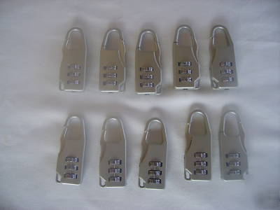 Lot of 45 combination padlock for travel bag- locksmith