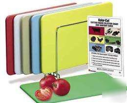 San jamar cutting board color set 18X24X.5