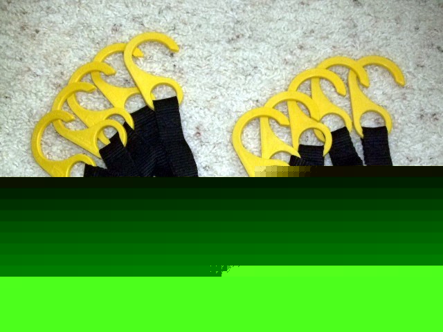 Space maker clothing hanging hooks 100