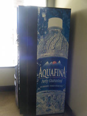 Aquafina refrigerated drink vending machine 