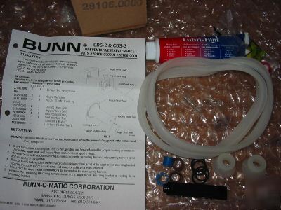 Bunn margarita slush granita machine seal kit pm cds