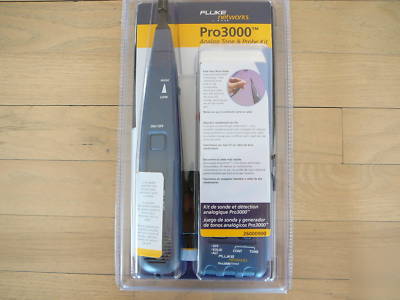 Fluke networks PRO3000 analog tone & probe kit, toner