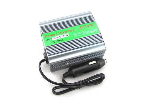 12V dc to 110V ac 200W power inverter