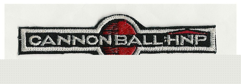 '88 cannonball hnp door co. logo patch beloit wisconsin