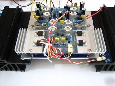 Diy super leach double barrel power amp.capacitor set