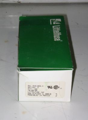 Fuse 3 amp littelfuse # 481003, lot qty 25, bulk avail