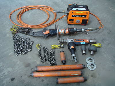 Holmatro super silent rescue pack holmatro jaws of life