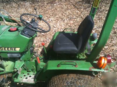 Jd john deere 650 4X4 compact tractor loader landscape