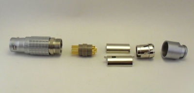 Lemo,fgc.2B.312.CLAD92Z,12POS,male plug,60 deg keying