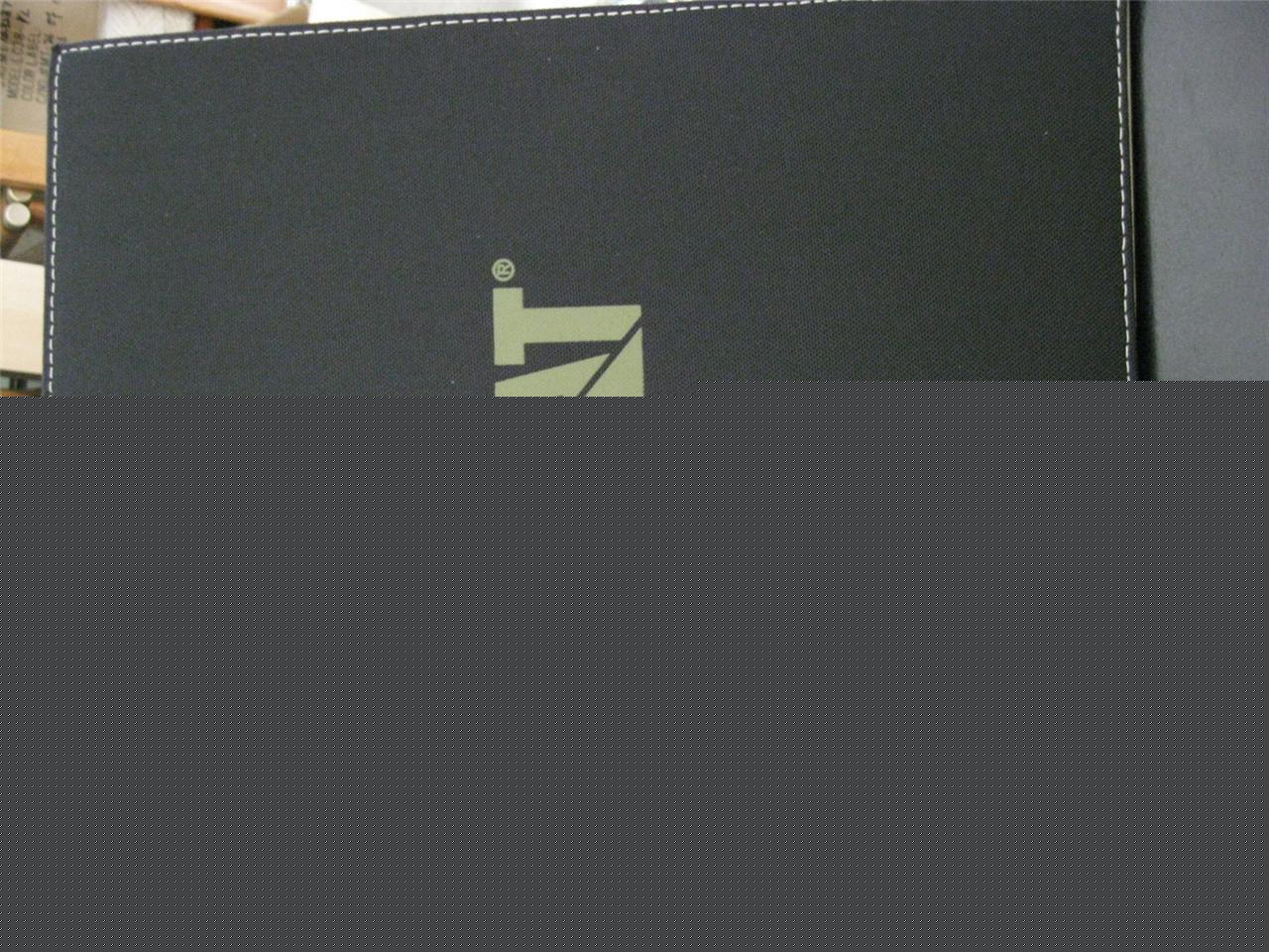 New caterpillar cloth portfolio / notepad 