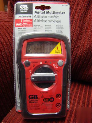 New gardner bender digital multimeter gdt-3200 in box 