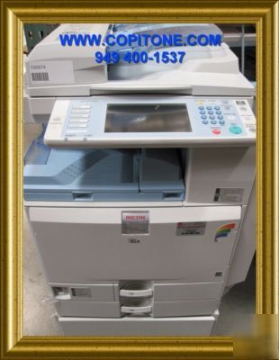 Ricoh aficio MPC2500,color copier,printer,scan,ledger