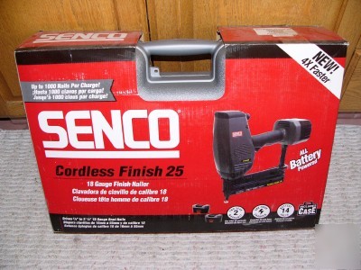 Senco cordless finish 18G brad nailer KF25 14.4 3K0002N