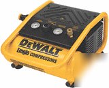 Dewalt portable oil-free 1 gallon air compressor