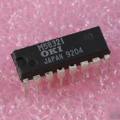 1 pc. MSM58321 cmos real time clock/calendar M58321 oki