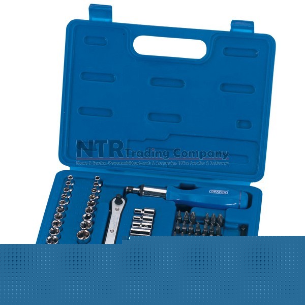 60 pc socket and screwdriver 1/4
