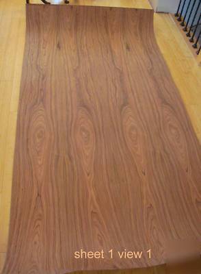 96 sq ft rosewood premium veneer slip matched 3 sheets