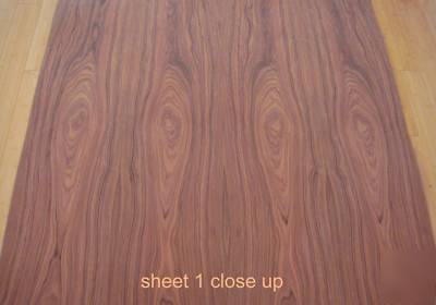 96 sq ft rosewood premium veneer slip matched 3 sheets