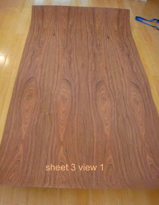 96 sq ft rosewood premium veneer slip matched 3 sheets