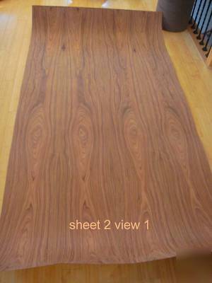 96 sq ft rosewood premium veneer slip matched 3 sheets