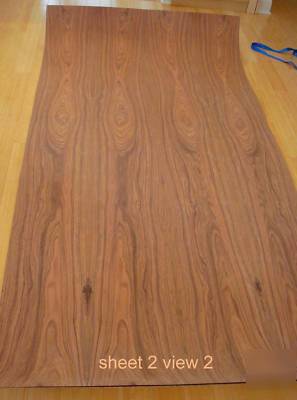 96 sq ft rosewood premium veneer slip matched 3 sheets