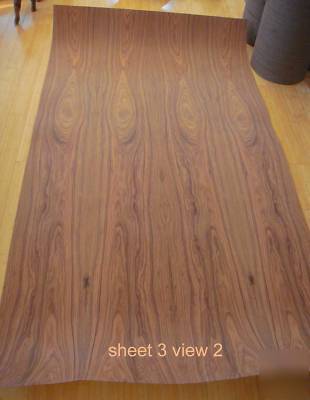 96 sq ft rosewood premium veneer slip matched 3 sheets