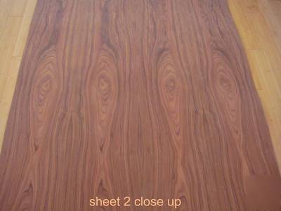 96 sq ft rosewood premium veneer slip matched 3 sheets