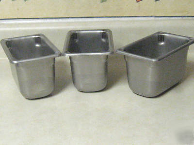 3 vollrath super pan ii /stainless steel / no 3094-2 