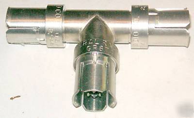 Adapter, coaxial, GR874 - 874T, tee