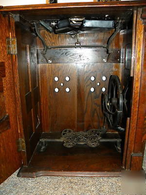 Damascus grand rotary treadle sewing machine