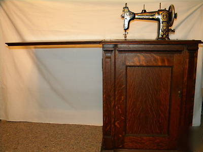 Damascus grand rotary treadle sewing machine