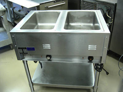 Eagle 2 compartment hot food table