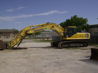 Komatsu PC300 hydraulic excavator, used, only 879HRS