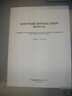 Measurement computing cio-DAS48-pga board