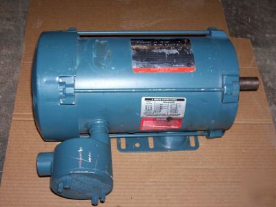 New reliance 1 hp hazardous location elec motor M963