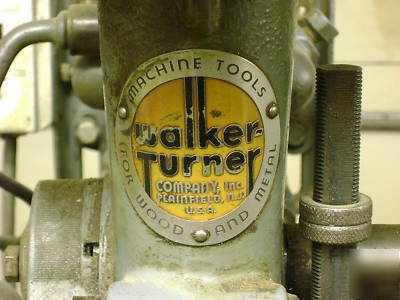 Walker turner 900 series vintage benchtop drill press