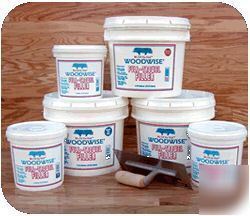 Woodwise full trowel wood filler coffee gallon