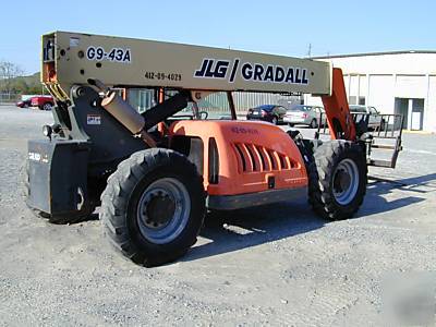2004 jlg G9-43A telescopic forklift 9000 lbs 