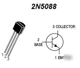 2N5088 npn high-gaintransistor design kit w/ pcb