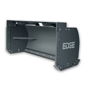 96'' skid steer bobcat snow push bucket edge attachment