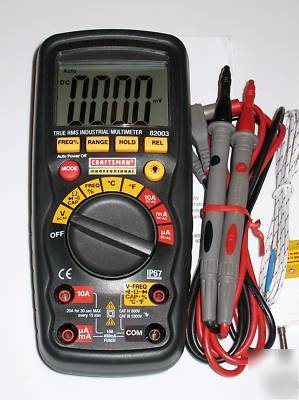 Craftsman professional true rms digital multimeter acdc