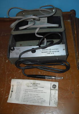 Ge halogen leak detector kit h-10 freon a/c r-12 r-22