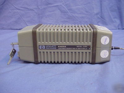 Hp 83400A 300KHZ-3GHZ lightwave receiver 1300NM opt 11