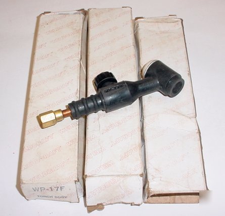 Lot 3 weldcraft wp-17V hand held air cooled torch body 