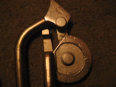 Lot of 3 tubing benders imperial- 5/16, 3/8, 1/2 in.